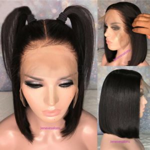 1 Full Lace Wigs Brazilian Hair Bob Wig Human Hair Lace Wig 1