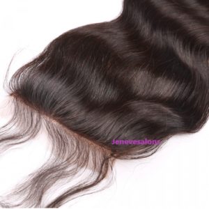 11. 10A Virgin Hair Closure Brazilian Hair Body Wave 4×4 Closure 1