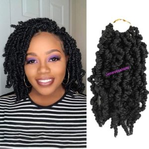 13. Pre-twist Pre Looped-áSpring Twist Crochet Hair 1B