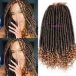 14. Faux Locs Crochet Hair Extensions Dreadlock with Curly Ends-1B-27