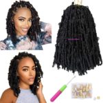18. Butterfly Faux Locs Crochet Hair 12 Inch Pre Looped Pre-twisted