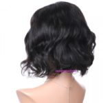 25. 360 Lace Frontal Wigs Brazilian Hair Bob Wig Natural Color 8