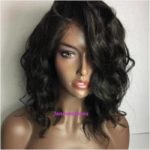 27. 360 Lace Frontal Wigs Brazilian Hair Natural Wave Wig Natural Color