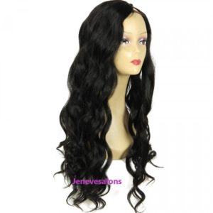 28. Natural Wave U Part Human Hair Wig Color #1 High Density U Part Wigs