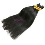 3. Bulk Human Hair for Braiding Brazilian Hair Silk Straight