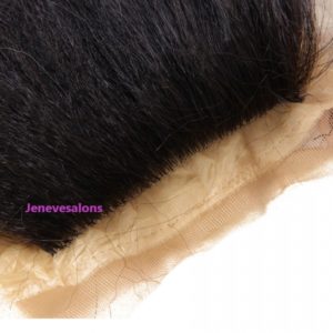 3. Hair Closure Malaysian Remy Hair Yaki Straight 3