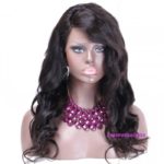 30. Human Hair Lace Wig Brazilian Hair Super Wave Wig Natural Color