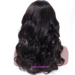 30. Human Hair Lace Wig Brazilian Hair Super Wave Wig Natural Color 5