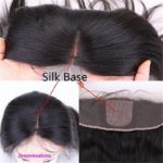 35. 13×4 Silk Base Lace Frontals Brazilian Hair Kinky Straight Hair Frontal