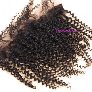 37. 13×4 Silk Base Lace Frontal Brazilian Human Hair Afro Kinky Curly Frontal 1