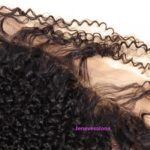 37. 13×4 Silk Base Lace Frontal Brazilian Human Hair Afro Kinky Curly Frontal 2