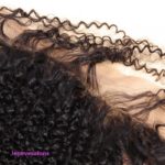 37. 13×4 Silk Base Lace Frontal Brazilian Human Hair Afro Kinky Curly Frontal 8