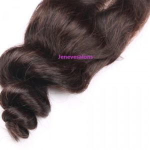 5. Hair Closure Indian Remy Human Hair Wavy 4×4 Closure 1