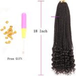 7. Goddess Box Braids Crochet Hair with Curly Ends- 1b.4