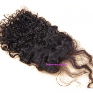 7. Hair Closure Brazilian Remy Hair Loose Curly 4×4 Closure 1