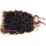 7. Hair Closure Brazilian Remy Hair Loose Curly 4×4 Closure 2