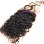 7. Hair Closure Brazilian Remy Hair Loose Curly 4×4 Closure 4