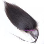 8. 10A Hair Closure Peruvain Hair Yaki Straight 4×4 Lace Closure