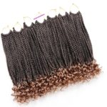 8. Goddess Box Braids Crochet Hair with Curly Ends- T-27e