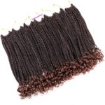 8. Goddess Box Braids Crochet Hair with Curly Ends- T-30e