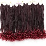 8. Goddess Box Braids Crochet Hair with Curly Ends- T-Bug4